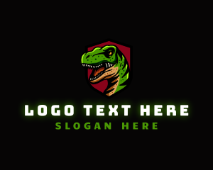 Dinosaur - Dinosaur Reptile Beast logo design