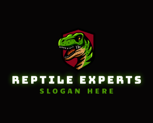 Dinosaur Reptile Beast logo design