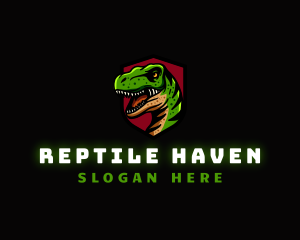 Dinosaur Reptile Beast logo design