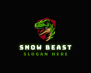 Dinosaur Reptile Beast logo design