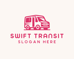 Transit - Minivan Commuter Transport logo design