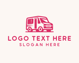 Travel Agency - Minivan Commuter Transport logo design