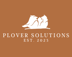 Plover - Avian Bird Family logo design