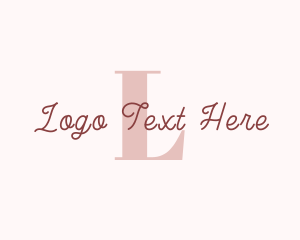 Etsy - Feminine Cursive Studio logo design