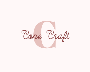 Feminine Cursive Studio logo design