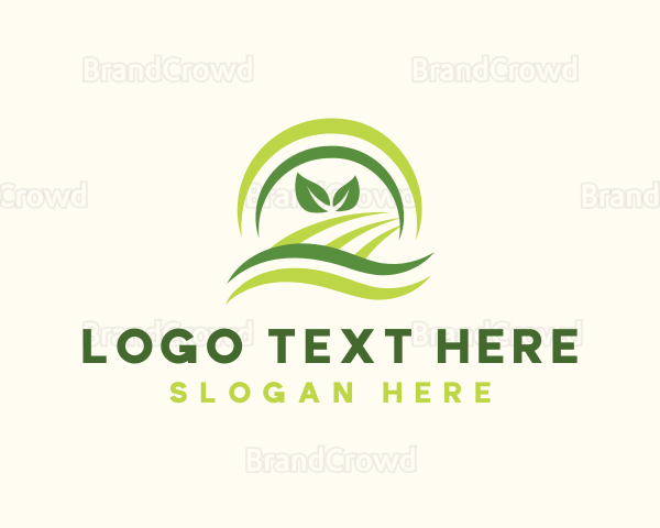 Leaf Field Landscaping Logo
