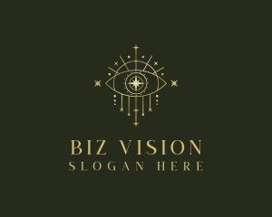 Boho Eye Mystical Vision logo design