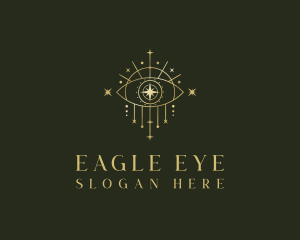 Boho Eye Mystical Vision logo design