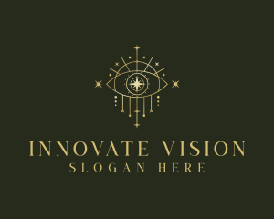 Boho Eye Mystical Vision logo design