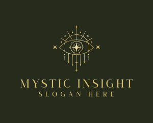 Boho Eye Mystical Vision logo design