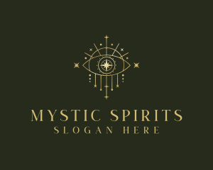 Boho Eye Mystical Vision logo design