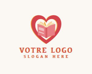 Bookstore Book Reader Logo