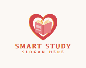 Study - Bookstore Book Reader logo design