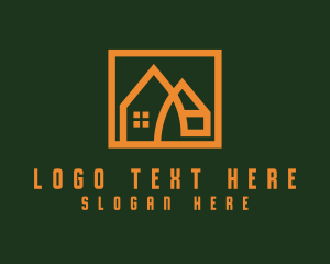 Modern House Property logo design