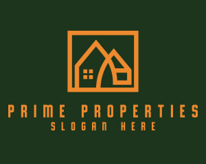 Landlord - Modern House Property logo design