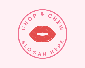 Cosmetics - Red Lips Cosmetics logo design