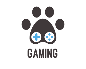 Paw Game Controller Logo