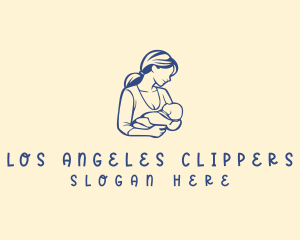 Childcare Baby Mother Logo