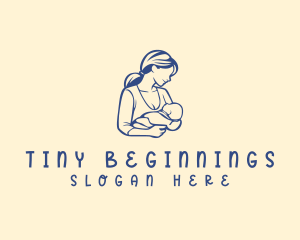 Neonatal - Childcare Baby Mother logo design