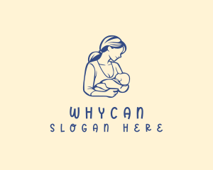 Adoption - Childcare Baby Mother logo design