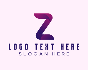 Purple Software Letter Z Logo