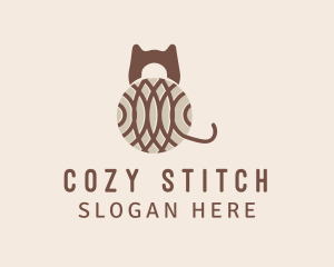 Crochet Cat Craft logo design