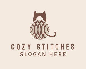 Crochet - Crochet Cat Craft logo design