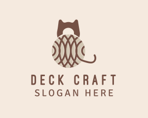 Crochet Cat Craft logo design