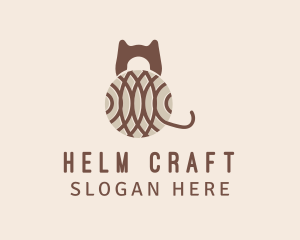 Crochet Cat Craft logo design