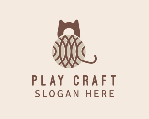 Crochet Cat Craft logo design