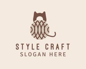 Crochet Cat Craft logo design