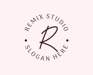 Feminine Boutique Beauty logo design