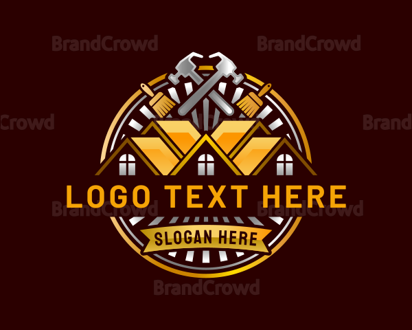 House Remodeling Construction Logo