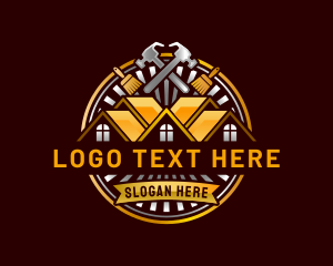 House - House Remodeling Construction logo design