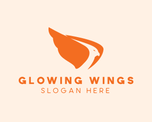 Flight Wing Bird logo design