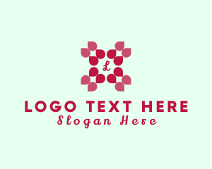 Event Styling - Feminine Flower Petals logo design