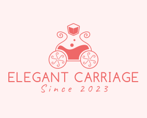 Ice Cube Perfume Carriage logo design