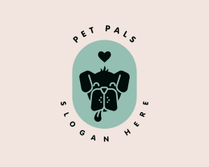 Veterinary Pet Dog logo design