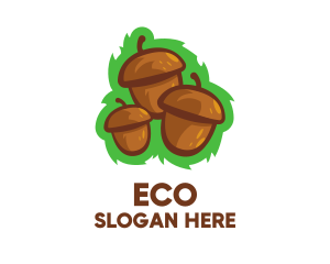 Three Acorn Nuts Logo