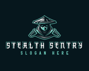 Ninja Assassin Stealth logo design