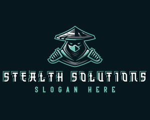 Stealth - Ninja Assassin Stealth logo design