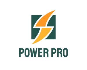 Utility Voltage Energy  logo design