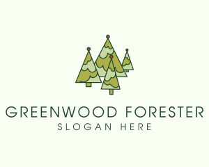 Pine Forest Park logo design