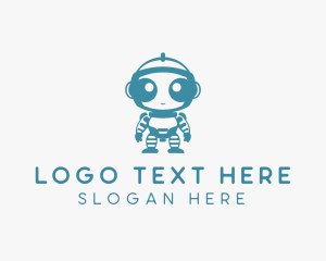 Kids - Robot Boy Toy logo design