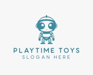 Toys - Robot Boy Toy logo design