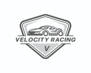 Sports Car Vehicle Racing logo design