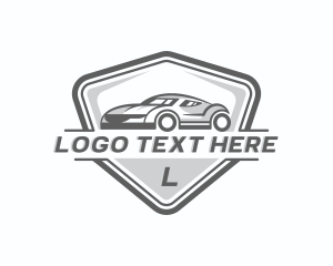 Vehicle - Sports Car Vehicle Racing logo design