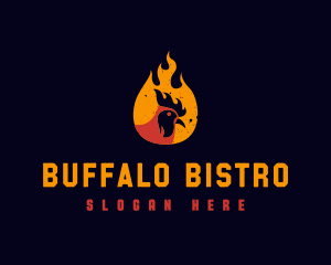 Fire Chicken Bistro logo design