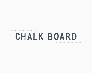 Playful Chalk Handwriting logo design