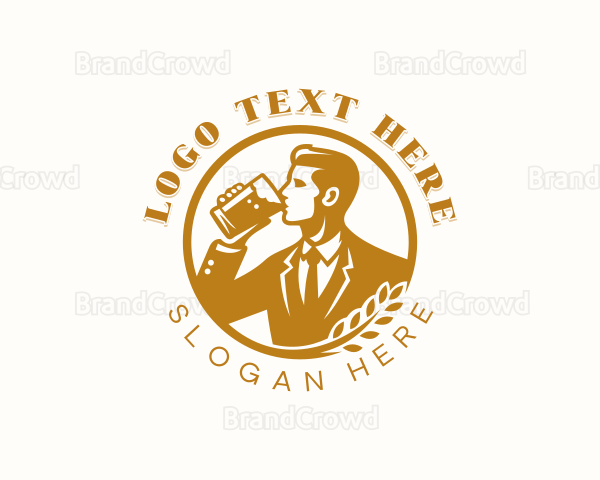 Gastropub Liquor Beer Logo